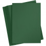 Färgad kartong, A4 210x297 mm, 180 g, 100 ark, grangrön