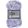 Lammy Rio Garn Print 631 Blå/Lila/Lavendel 50 gram