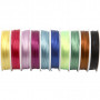 Elastisk smyckestråd, mixade färger, tjocklek 1 mm, 10x25 m/ 1 förp.