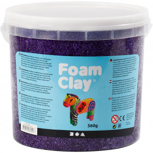 Foam Clay , lila, 560 g/ 1 hink