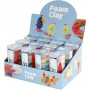 Foam Clay® , glitter färger, metallicfärger, 12 set/ 12 förp.