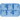 Silikonform, hålstl. 60x75 mm, 12,5 ml, 1 st., ljusblå