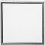 ArtistLine Canvas med ram, antiksilver, vit, stl. 44x44 cm, D: 3 cm, 360 g, 1 st.