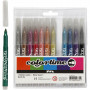 Colortime glittertusch, spets: 4,2 mm, 12 st., mixade färger