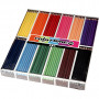 Colortime Färgblyerts, mixade färger, L: 17,45 cm, kärna 3 mm, 24 st./ 12 förp.