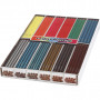 Colortime Färgblyerts, metallicfärger, neonfärger, L: 17,45 cm, kärna 3 mm, 144 st./ 1 förp.
