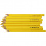 Colortime Färgpennor, gul, L: 17,45 cm, kärna 5 mm, JUMBO, 12 st./ 1 förp.