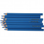 Colortime Färgpennor, blå, L: 17,45 cm, kärna 5 mm, JUMBO, 12 st./ 1 förp.