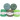 Infinity Hearts Dahlia Trikågarn 11 Gröna Nyanser - 1 st.