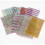 Rhinstenar stickers, assorterade färger, Dia. 4-6 mm, 16x9,5 cm, 10 ark/ 1 förp.