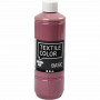 Textilfärg, mörkrosa, 500 ml/ 1 flaska