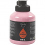 Akrylfärg, dusty rose, halvblank, täckande, 500 ml/ 1 flaska