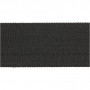 Resårband, B: 20 mm, 25 m, svart