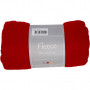 Fleece, röd, L: 125 cm, B: 150 cm, 200 g, 1 st.