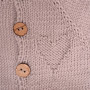 Stickad Basic Cardigan från Rito Krea - Jacka Stickmönster str. Nyfödd - 18 mån