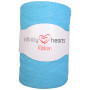  Infinity Hearts Ribbon Trikågarn 17 Blå