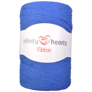  Infinity Hearts Ribbon Trikågarn 18 Kungsblå