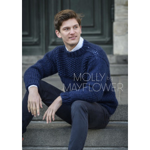 PelleSweateren Molly By Mayflower - Sweater Stickmönster str. S -XXL
