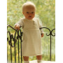 Baby Harriet by DROPS Design - Baby Klänning och Tofflor Stick-mönster strl. 1/3 mdr - 3/4 år