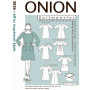 ONION Snittmönster 2036 60-talsinspirerad klänning Str. 34-48
