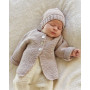 Sleep Tight by DROPS Design - Babyjacka med raglan Stick-mönster strl. Prematur - 3/4 år