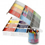 Colortime Färgkritor, mixade färger, L: 10 cm, tjocklek 11 mm, 12x24 st./ 1 förp.