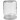 Syltburkar, transparent, H: 9,1 cm, Dia. 6,8 cm, 240 ml, 12 st./ 1 låda