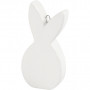 Hare, L: 7,2 cm, B: 3,6 cm, 12 st., vit
