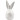 Hare, H: 11,4 cm, dia. 5,5 cm, 12 st., vit