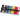 Dekorationsband, mixade färger, B: 10 mm, 12x1 m/ 1 förp.