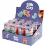 Silk Clay®, neonfärger, standardfärger, 12 set/ 12 förp.