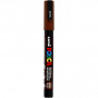 Uni Posca Marker, spets: 0,9-1,3 mm, PC-3M, 1 st., brown