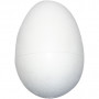 Ägg, vit, H: 12 cm, 25 st./ 25 förp.