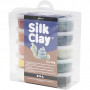 Silk Clay, 10x40 g, assorterade färger