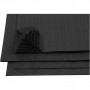 Dragspelspapper, svart, 28x17,8 cm, 8 ark/ 1 förp.