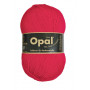 Opal Uni 4-trådigt Garn Unicolor 5180 Röd