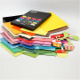 Color Bar pappersblock, A4 210x297 mm, 100 gr, ass färger, Unicolor papper, 160 ass ark.
