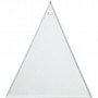 Glasplatta, stl. 8x9 cm, tjocklek 3 mm, 10 st./ 10 låda