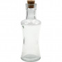 Glasflaskor, H: 16 cm, Dia. 6 cm, Hålstl. 1,5 cm, 175 ml, 12 st./ 1 låda