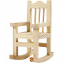 Minimöbler, stol, bänk, gungstol, bord, barnvagn, H: 5,8-10,5 cm, 50 st./ 50 förp.