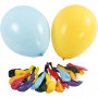 Ballonger, ass. färger, Dia. 43 cm, 50 st./ 1 förp.