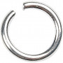 O-ringar, tjocklek 1 mm, inv. mått 5 mm, 400 st., försilvrad