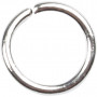O-ringar, tjocklek 0,7 mm, inv. mått 4 mm, 500 st., försilvrad