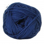 Hjertegarn Cotton nr. 8 Garn 6970 Mörk Jeansblå