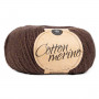 Mayflower Easy Care Cotton Merino Garn Solid 30 Ormbunkebrun
