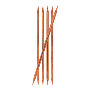 KnitPro Ginger strumpstickor bjrk 15cm 6,50mm