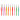 Infinity Hearts Rainbow XXS Virknålset 13cm 0,5-2,75 mm 10 storlekar