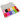 Infinity Hearts Knappar i Plastlåda Deluxe 2-Håls Runda Plast 10 Blandade färger 15 mm - 750 st.