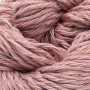 Erika Knight Gossypium Cotton Tweed Garn 28 Rosakvarts