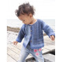 Corner Jacket by DROPS Design - Baby Jacka Stick-mönster strl. 1/3 mdr - 3/4 år